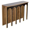 CG Capelletti Consoles<BLACK AND GOLD ARCH CONSOLE