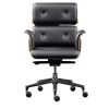 Altek Italia Design Office Chairs<Black Armadillo/2 Swivel Armchair by Rainer Bachschmid