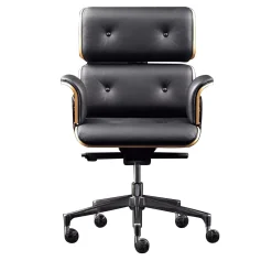Altek Italia Design Office Chairs<Black Armadillo/2 Swivel Armchair by Rainer Bachschmid