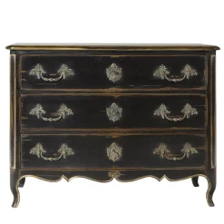Salda Dressers<Black Chest of drawers Louis XV