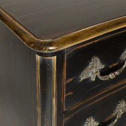 Salda Dressers<Black Chest of drawers Louis XV