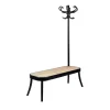 Gebrüder Thonet Vienna GmbH (GTV) – Wiener GTV Design Benches<Black Coat Rack Bench by Front