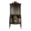 Porte Italia Cabinets<Black Doge Secretary with Chinoiserie