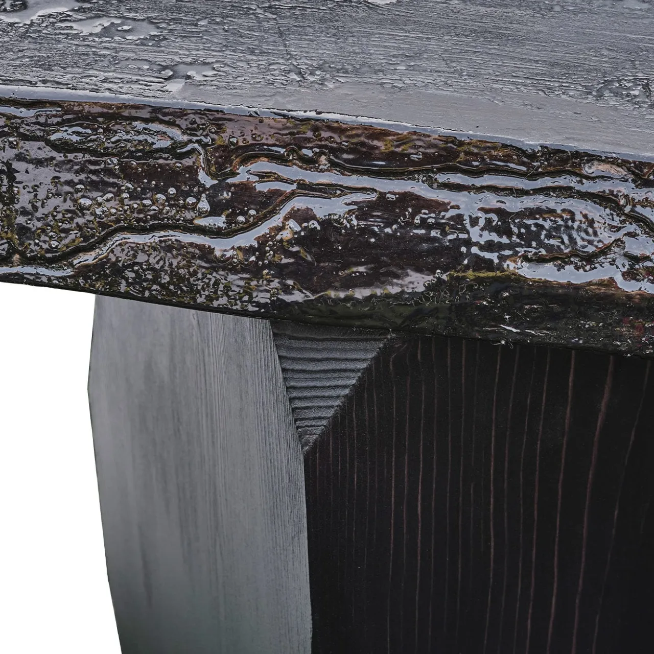 ROU Materiaal Dining Tables<Black Dolmen Dining Table