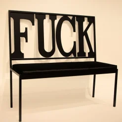 Giulia Ligresti Benches<Black F**k Bench