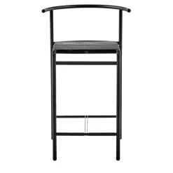Baleri Italia Bar Stools<Black Kitchen Stool with Lasten Seat