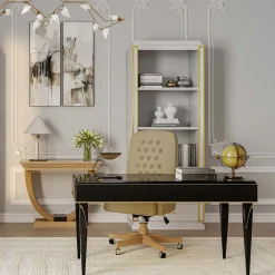 Guerra Vanni Consoles<Black Lacquered Wood Console with Drawers from Studio Privè Collection