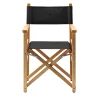 Il Bisonte Chairs<Black Leather Director Chair
