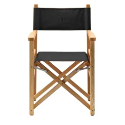 Il Bisonte Chairs<Black Leather Director Chair