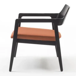 Durame Lounge Chairs<Black Millemiglia Super Lounge chair