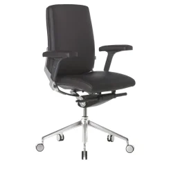 Sitia Office Chairs<Black or White B Black Armchair