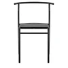 Baleri Italia Chairs<Black Stackable Chair with Lasten Seat