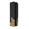 Arkof Cabinets<Black Suspended Vertical Fiammifero Cabinet by Giulia Contaldo
