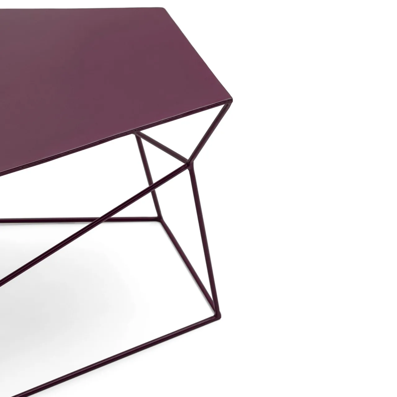 Sesia&Co. Outdoor Coffee Tables<Black-Cherry Large Coffee Table