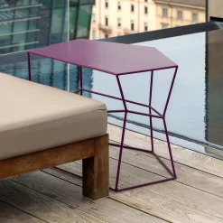 Sesia&Co. Outdoor Coffee Tables<Black-Cherry Large Coffee Table