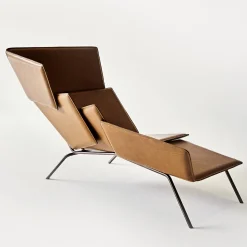 Ferri 1956 Chaises<Blade Brown Chaise Longue by Ludovica + Roberto Palomba