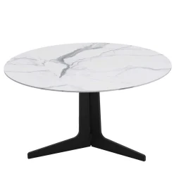 Bodema Coffee Tables<Blake Round Coffee Table with Calacatta Marble Top
