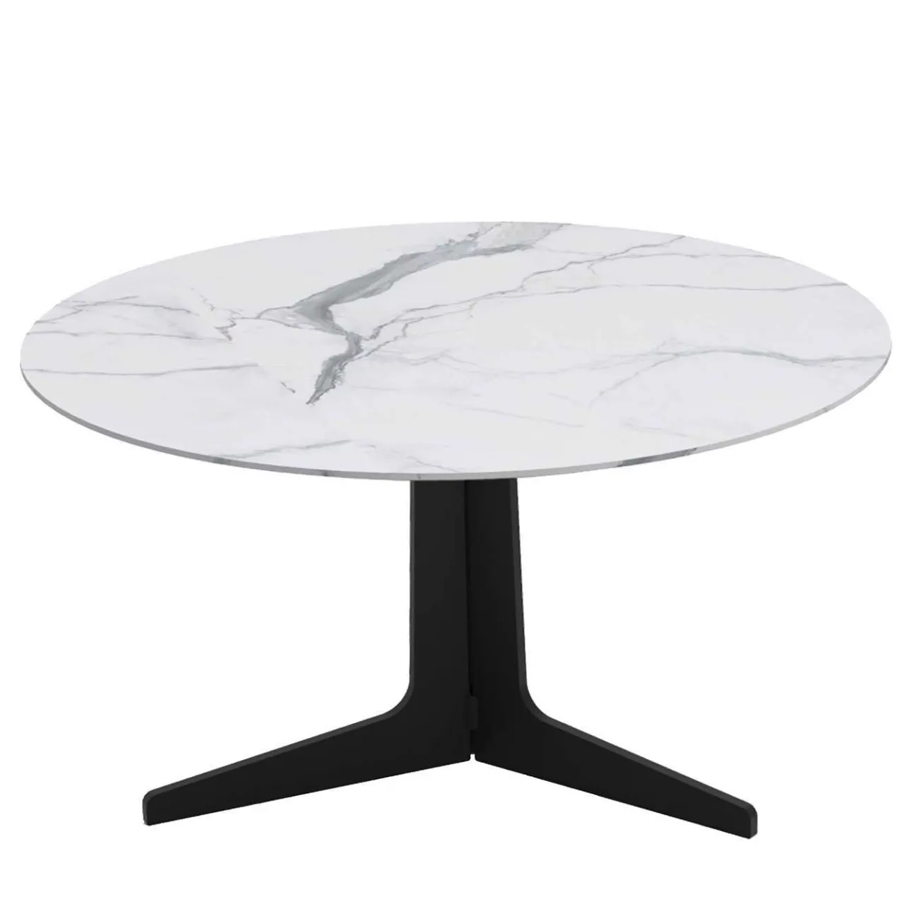 Bodema Coffee Tables<Blake Round Coffee Table with Calacatta Marble Top