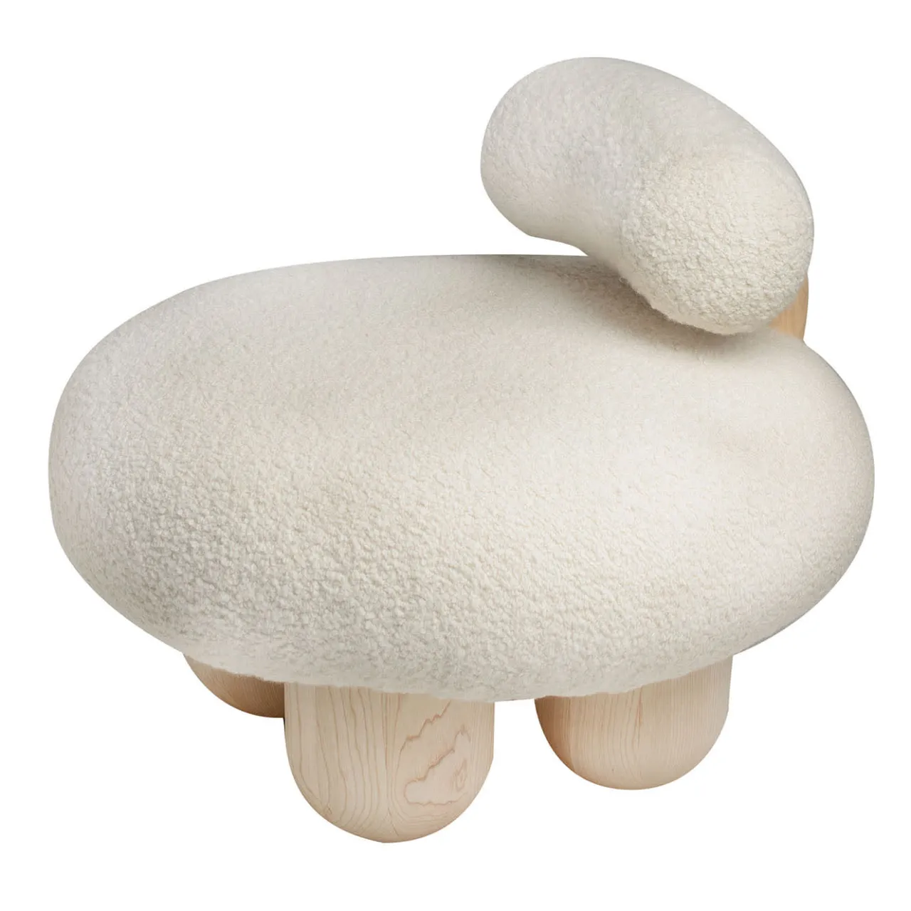 Pietro Franceschini Lounge Chairs<Bling Bling White Lounge Chair