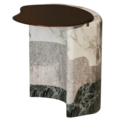 Fuda Side Tables<Blocca Marble Side Table by Sheree Stuart Design