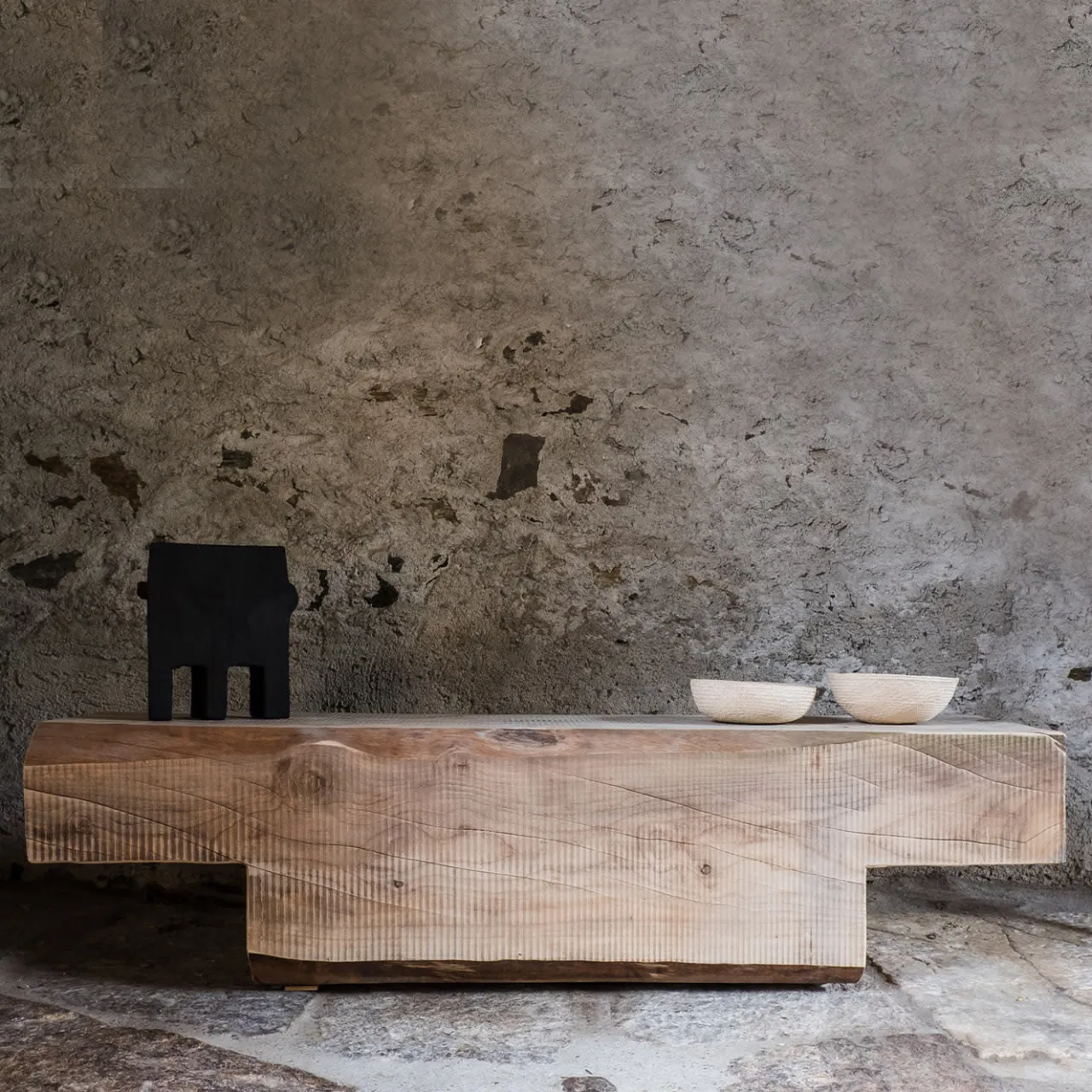 Riccardo Monte Benches<Blonde Bench