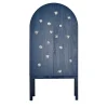 Sergio Mannino Studio Cabinets<Blossom Blue Storage Cabinet with Double Doors & Ceramic Inserts