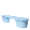 Gio Minelli Benches<Blue Cliffs Light Blue Glebanite Bench