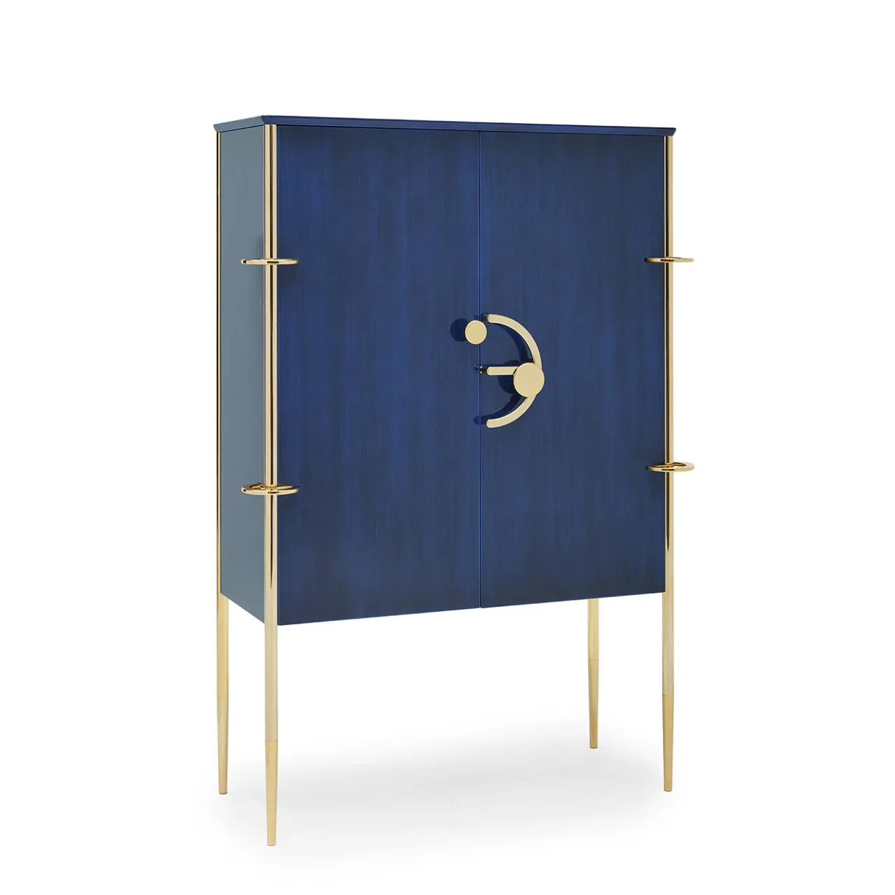 Exto Cabinets<Blue Clockwork Cabinet by Lanzavecchia+Wai