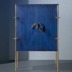 Exto Cabinets<Blue Clockwork Cabinet by Lanzavecchia+Wai