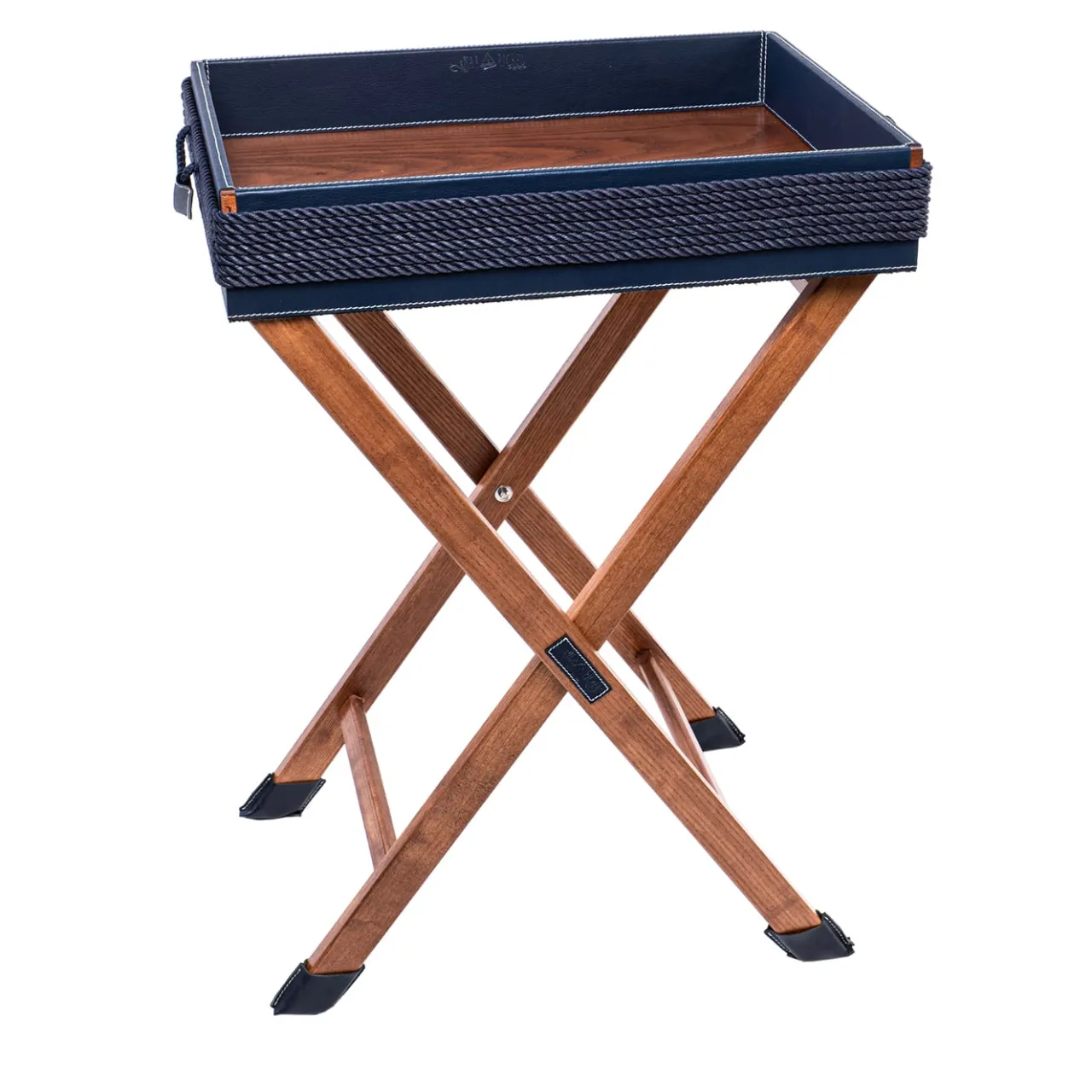 Marricreo Outdoor Coffee Tables<Blue Folding Side Table