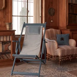 Belvedere Outdoor Chairs & Stools<Blue Lacquered Beech Chair