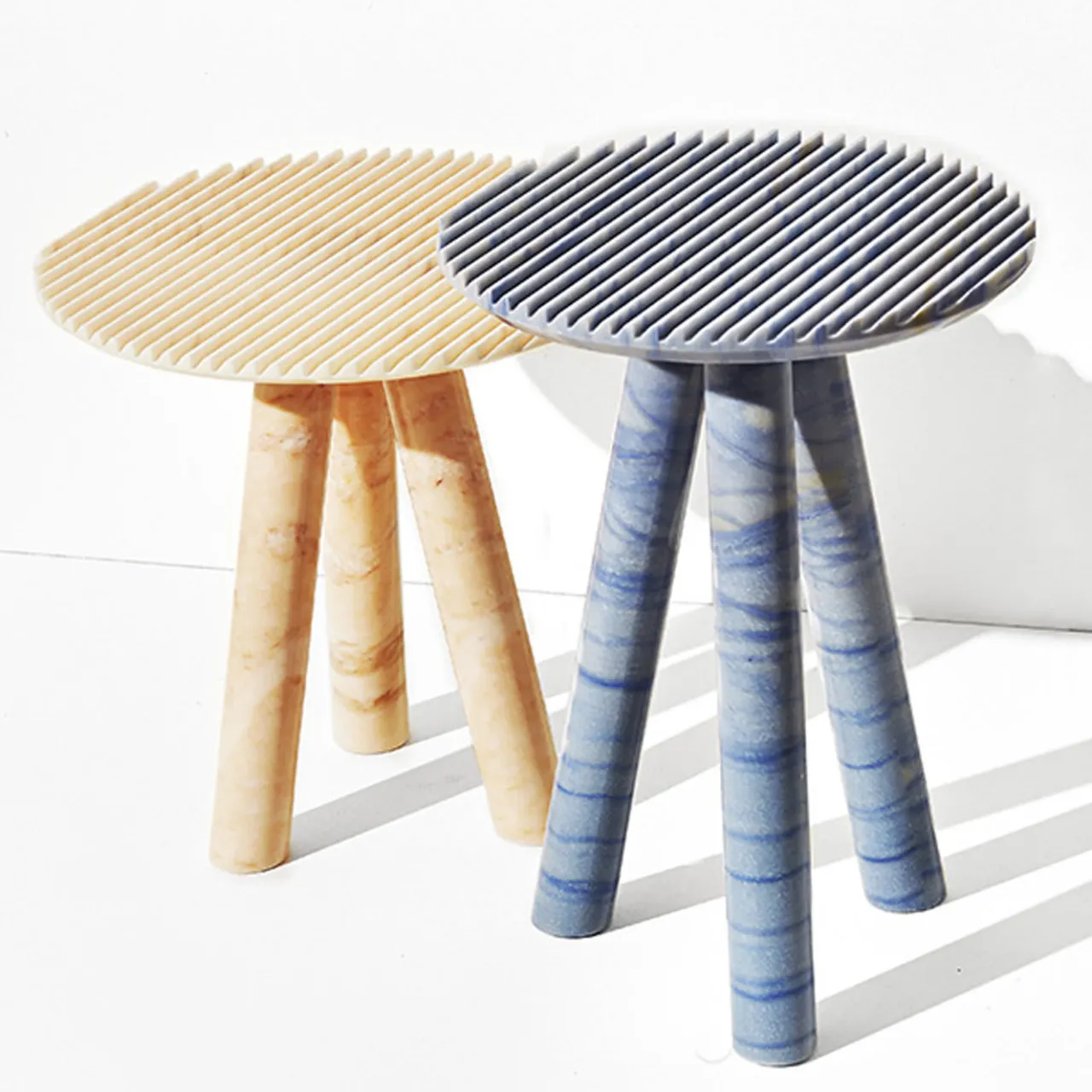 Budri Side Tables<Blue Rabbet Coffee Table by Patricia Urquiola