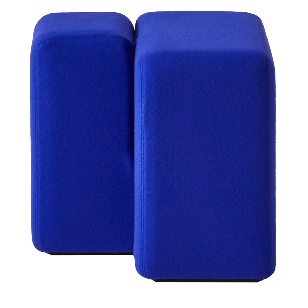 Cassina Ottomans & Poufs<Blue Soft corner ottoman by Linde Freya Tangelder