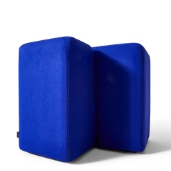 Cassina Ottomans & Poufs<Blue Soft corner ottoman by Linde Freya Tangelder