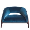 Provasi Lounge Chairs<Blue Velvet Lounge Chair