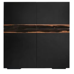 Garbarino Collections Bar Cabinets<Bob Black Ebony Bar Cabinet