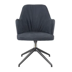 Borzalino Office Chairs<Bob Blue Leather Office Swivel Chair