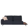 Mantellassi 1926 Sofas<Boboli Blue Fabric Sofa with Side Table