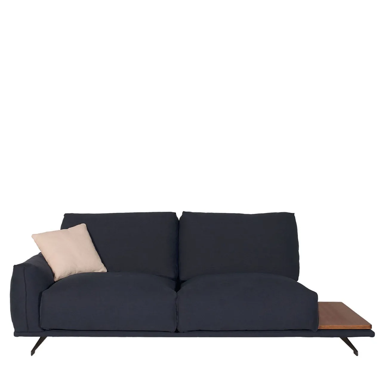Mantellassi 1926 Sofas<Boboli Blue Fabric Sofa with Side Table