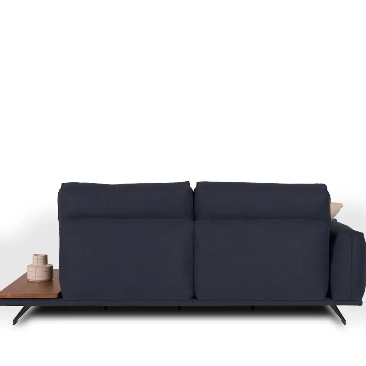 Mantellassi 1926 Sofas<Boboli Blue Fabric Sofa with Side Table