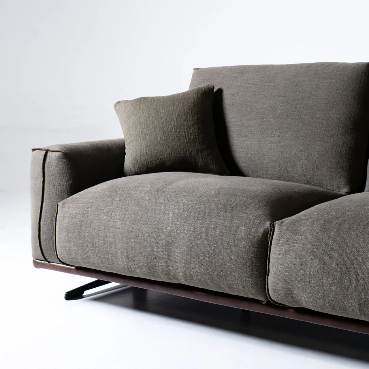 Mantellassi 1926 Sofas<Boboli Dark Grey Sofa