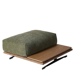 Mantellassi 1926 Ottomans & Poufs<Boboli Green Pouf with Side Table