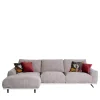 Mantellassi 1926 Sofas<Boboli light gray sofa with chaise longue