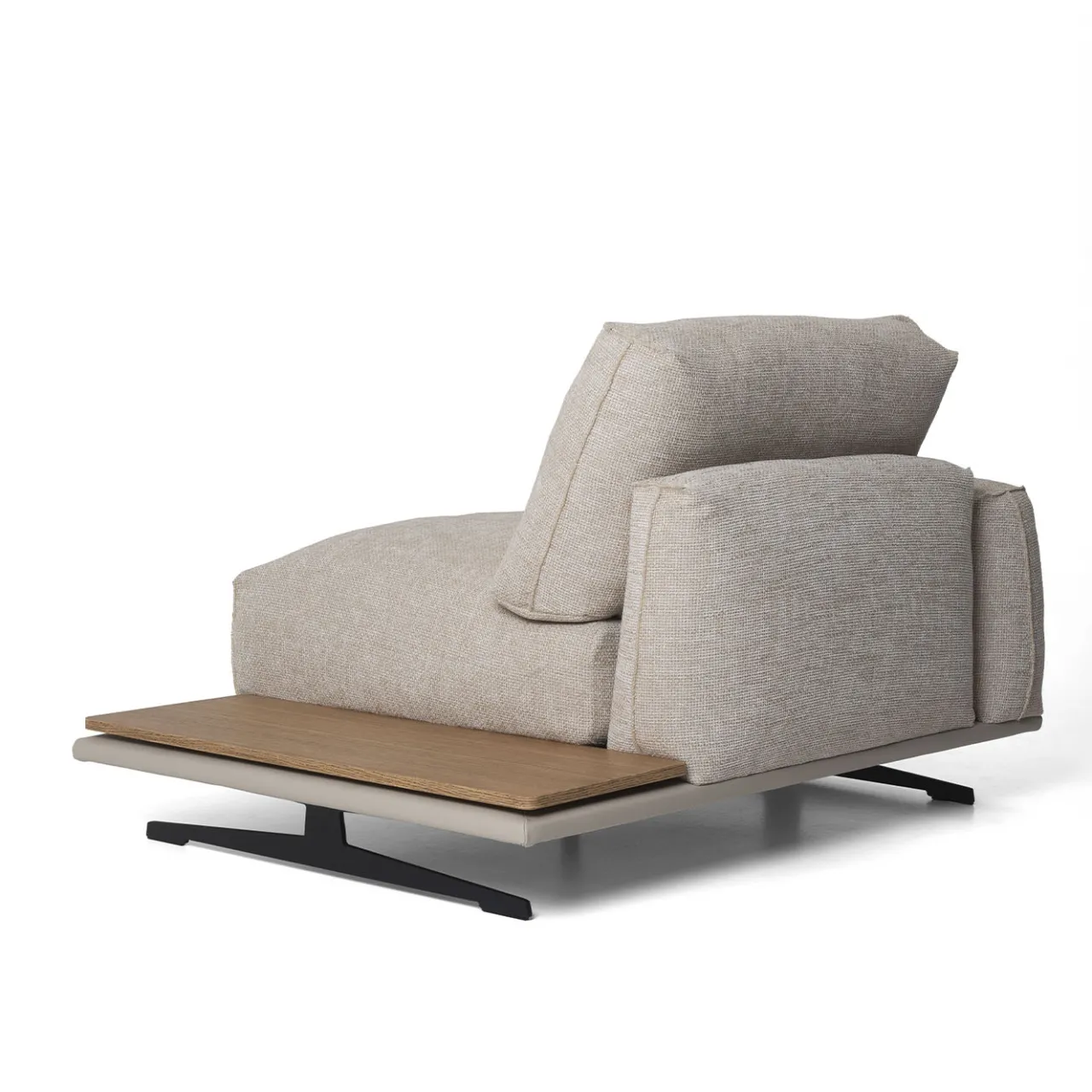 Mantellassi 1926 Armchairs<Boboli off white armchair with side table
