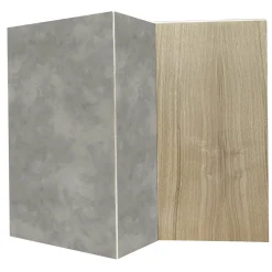 Meccani Design Sideboards Buffets<Boccadarno Otto 4-Door Gray Sideboard by Meccani Studio