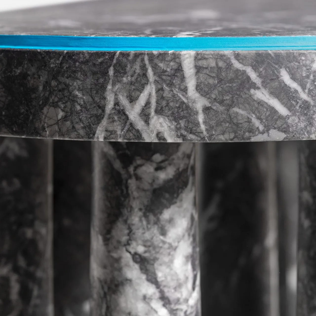 studiointervallo Consoles<Bogdan Gray Marble Console