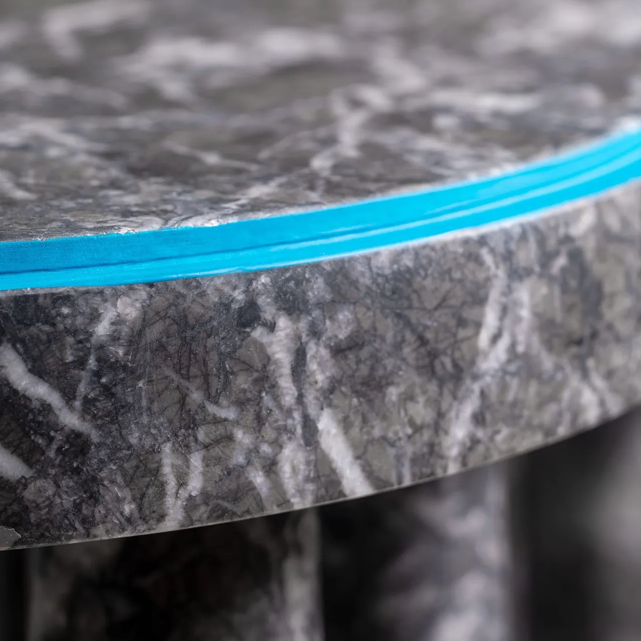 studiointervallo Consoles<Bogdan Gray Marble Console