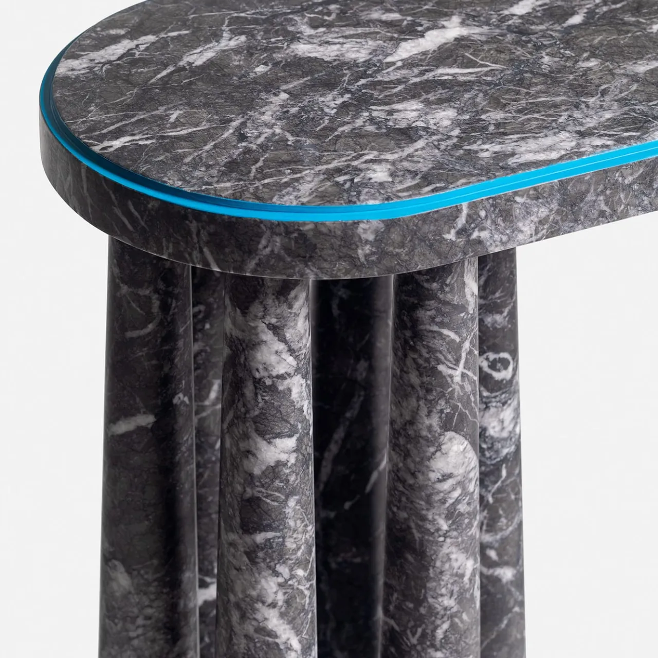 studiointervallo Consoles<Bogdan Gray Marble Console