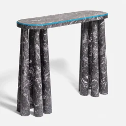 studiointervallo Consoles<Bogdan Gray Marble Console