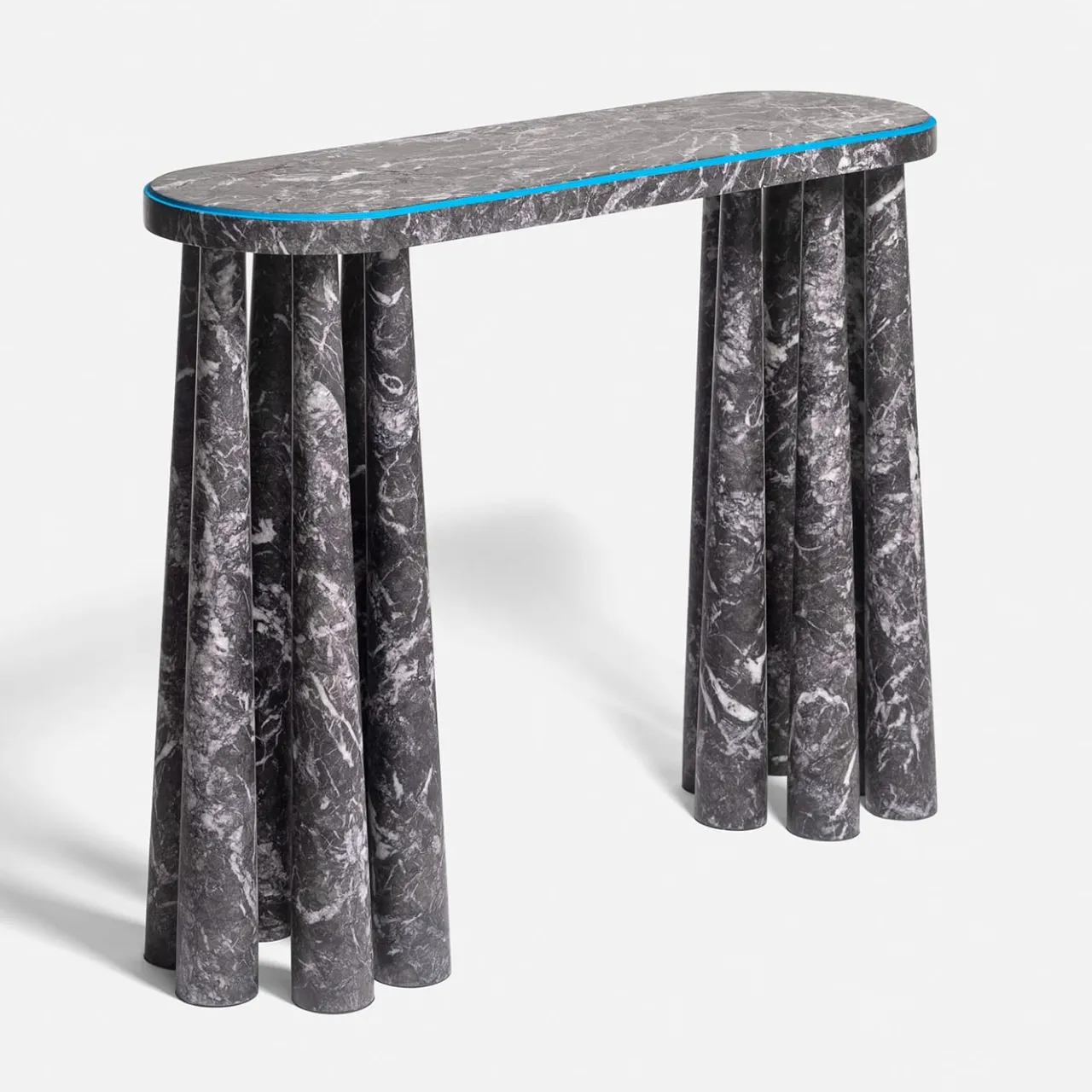 studiointervallo Consoles<Bogdan Gray Marble Console